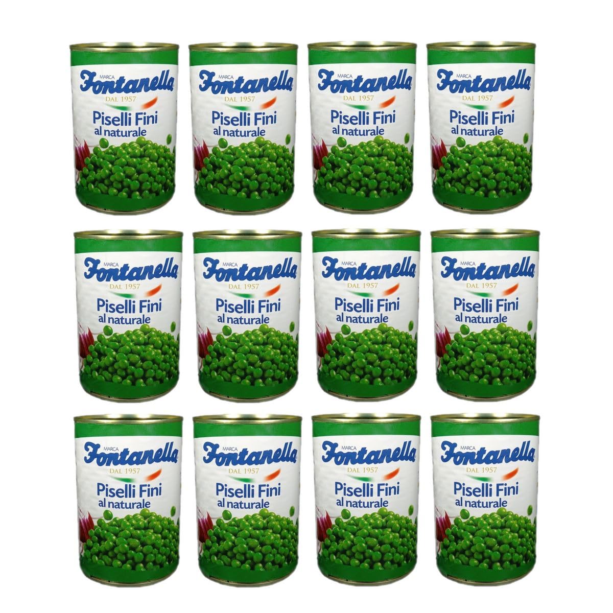 GUISANTES FINOS - 500 Gr ABRE FACIL - Caja de 12 piezas