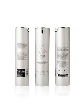 Retinol Cream Smooths Skin Texture, Reduces Fine Lines, Minimizes Pores, Brightens Skin Tone & Eye Area Face Cream for All Skin Types, 50 ml