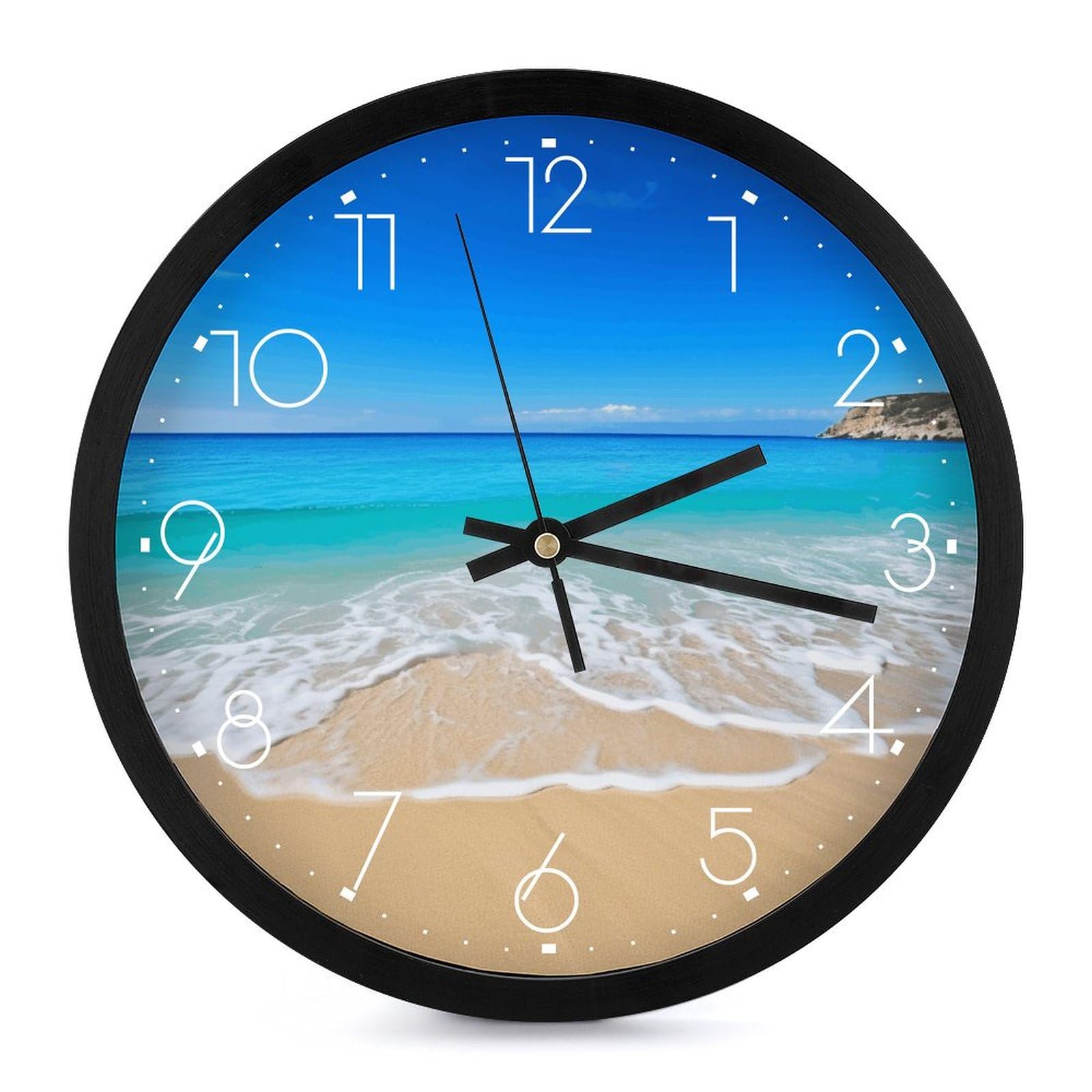 Horloge murale de plage et de mer pour embellir votre cuisine