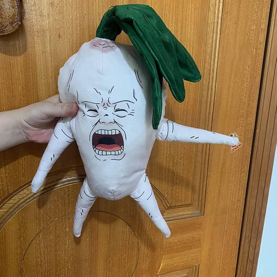 ぬいぐるみ マンドラゴラ 大根 マッシュル クッション　新品未使用品 マッシュル ぬいぐるみ クッション マンドラゴラ 大根 マッシュ