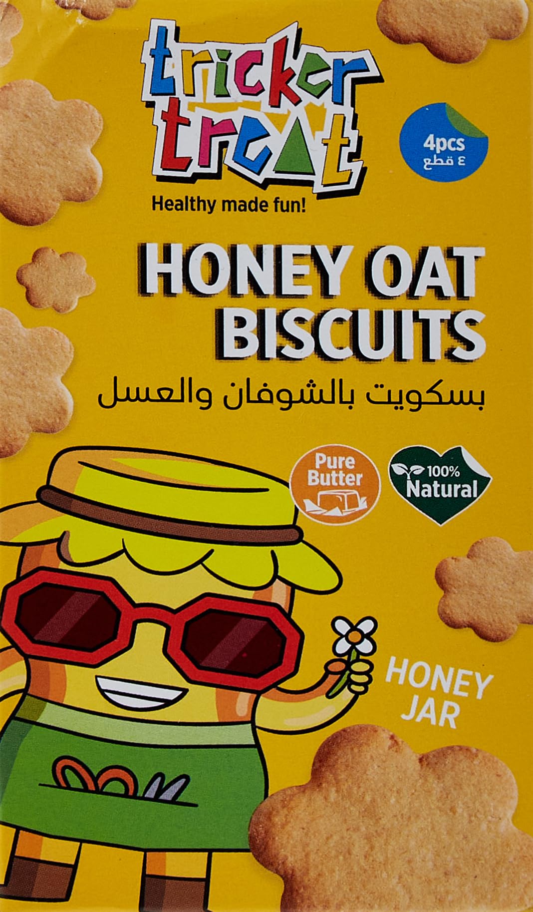 Tricker Treat HONEY OAT BISCUITS 30g