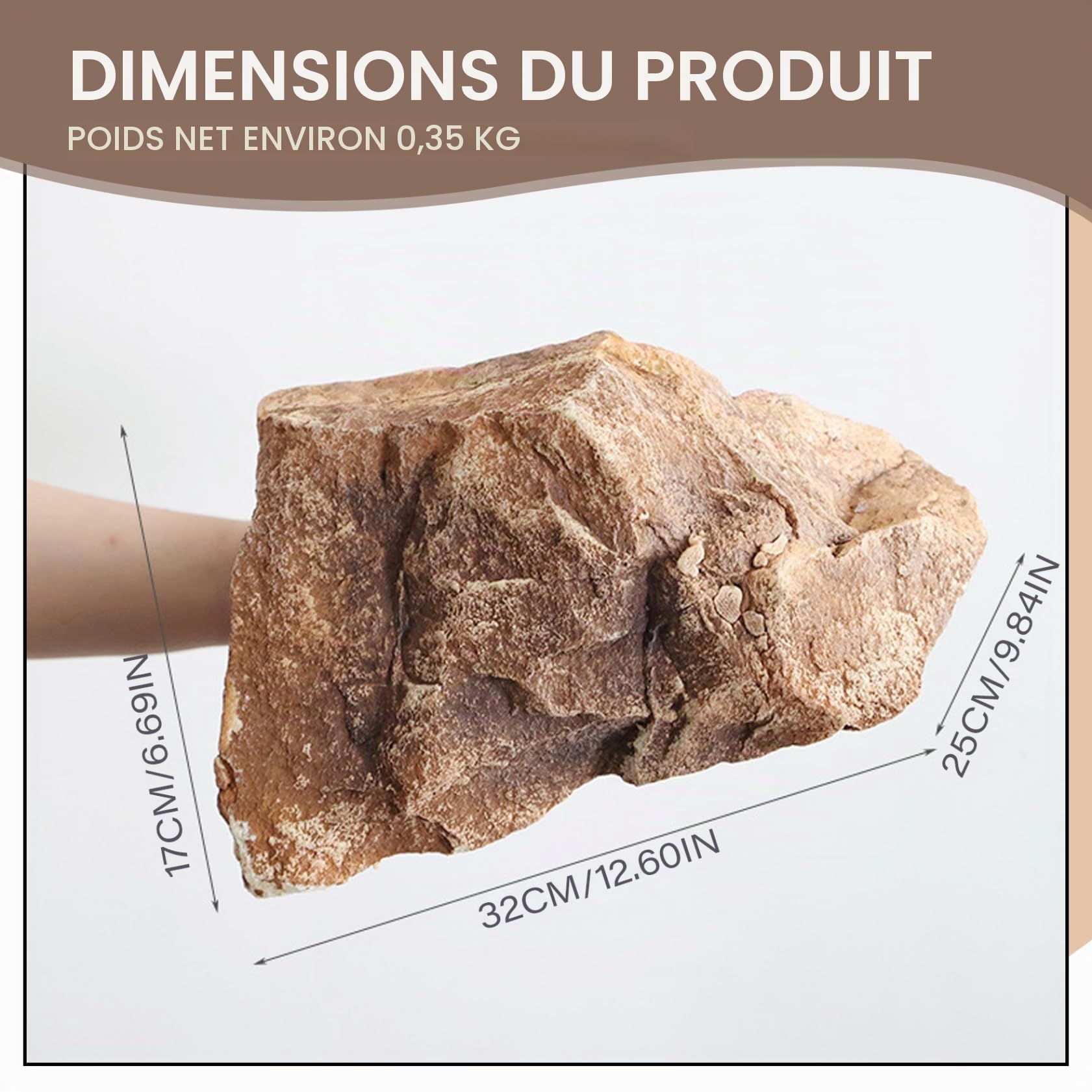 Paysage rocks faux rock grès rock rock rock puam rochers artificiels texture naturelle réaliste fausse roche polyvalente couvertures rock pour aménagement paysager style de couverture de pompe 2