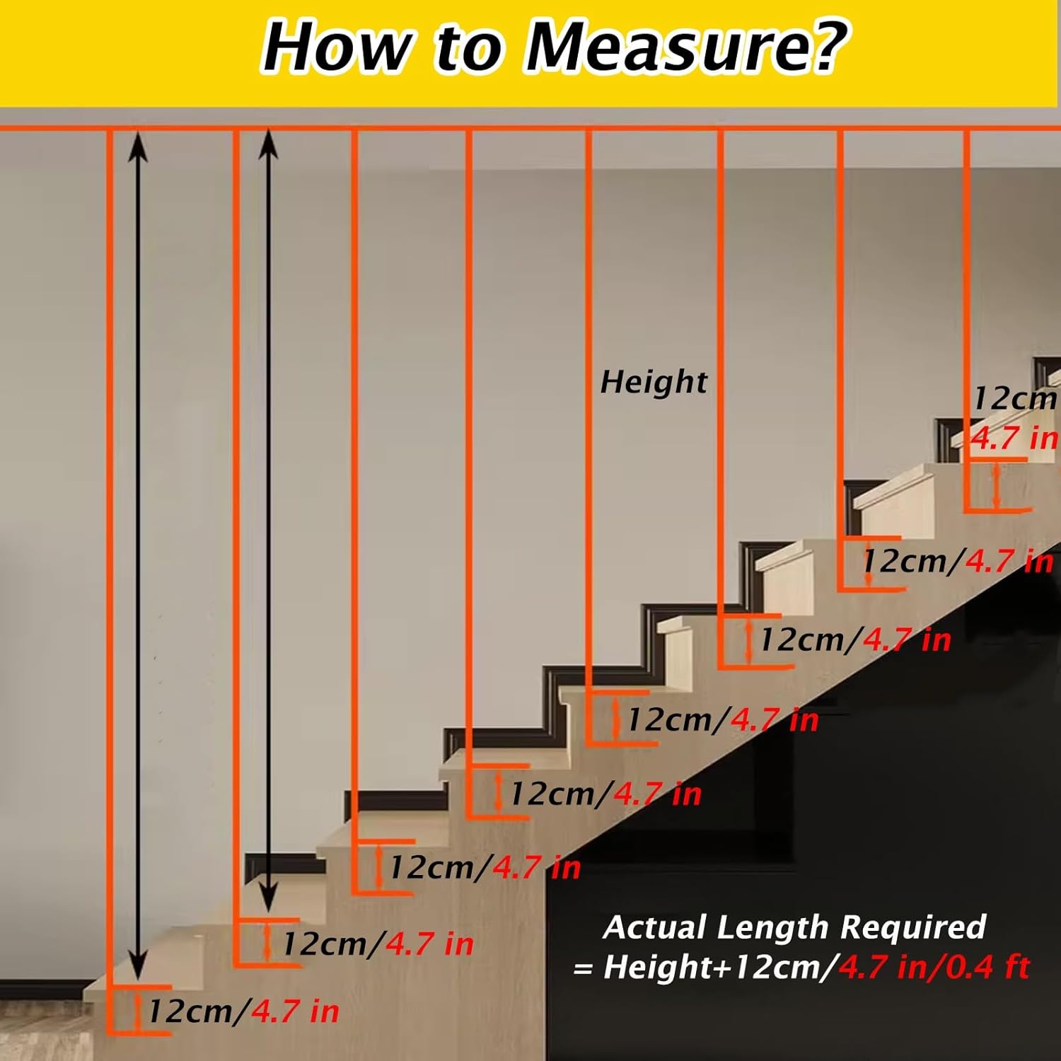 Adjustable 0° - 180° Stair Spindles, Floor to Ceiling L-Shaped Stair Railing with 2.4 in Square Base, Apartment/Office Metal Room Divider Posts Max Load 250 KG(Black 1 Item,35cm/13.8in)