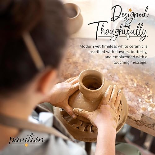 Miniatura 5 de Pavilion Gift Company 19176 - Vela de cera de soja de cerámica