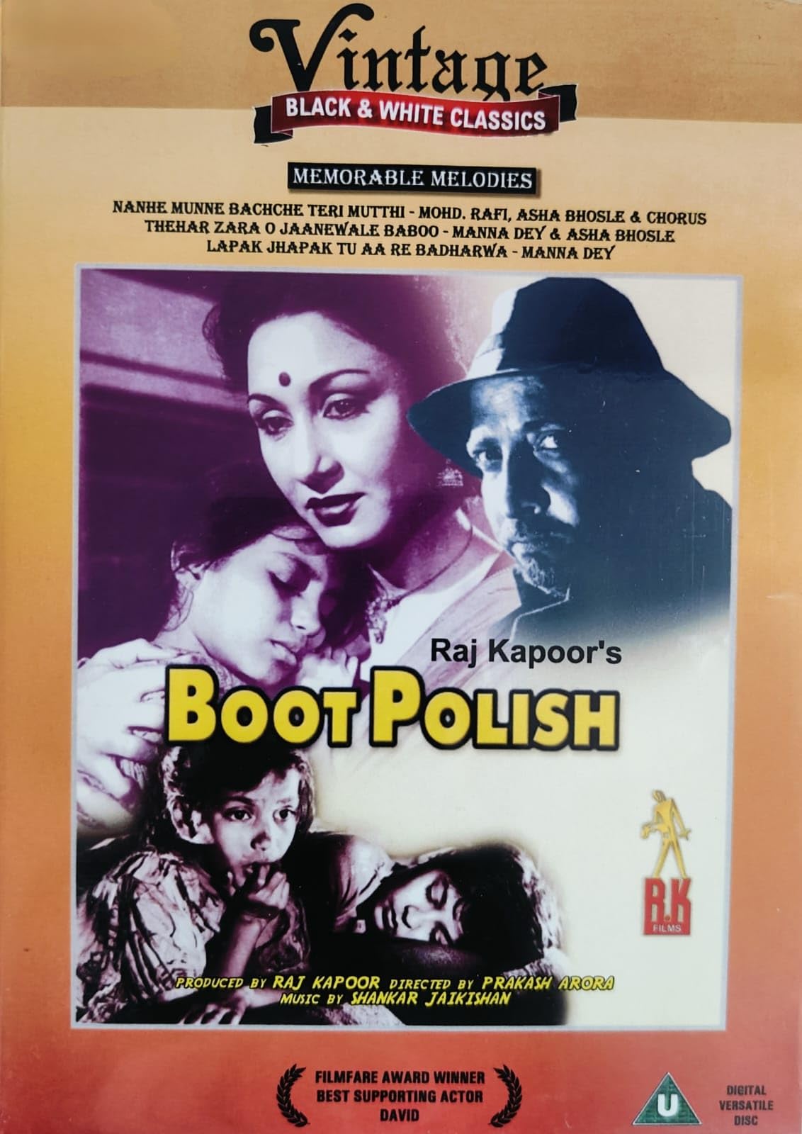 DKD Boot Polish Hindi Movie DVD