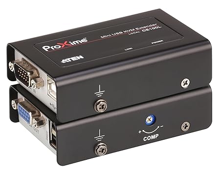 ATEN USB VGA Cat 5 Mini KVM Extender