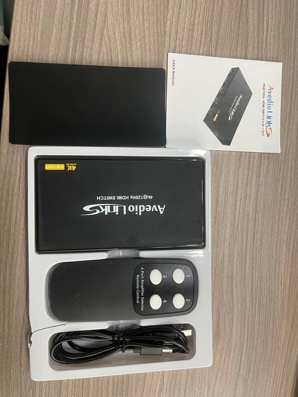 Dimensions of the avedio links HDMI Switch