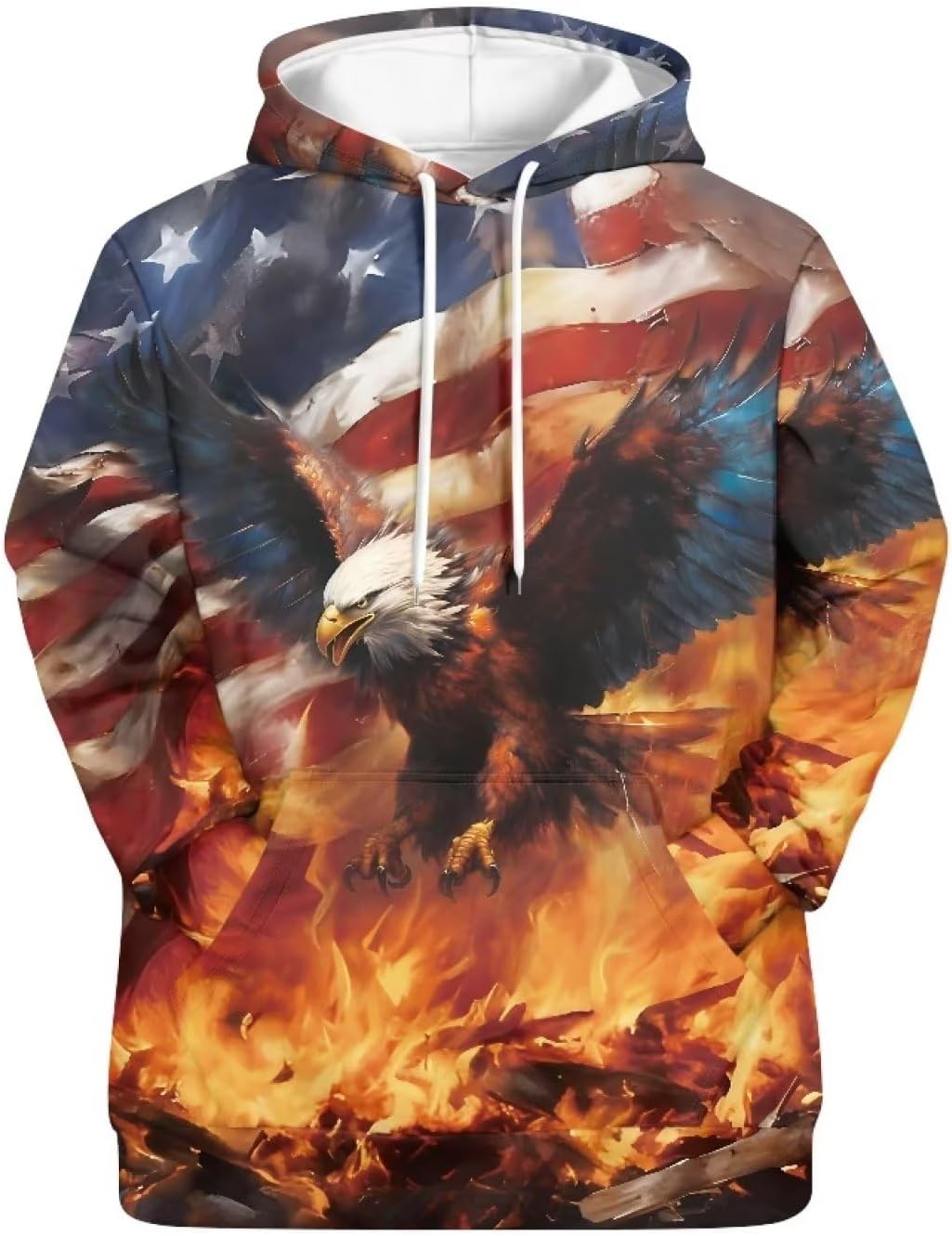 AFPANQZ Sweater with Hoodies Men's Plus Size Sweatshirt Stretch Pullover Hoodie Loose Fit Casual Tee Shirts