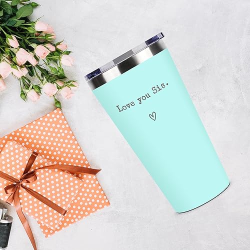 Miniatura 6 de Regalo de hermana  Te amo a tu hermana  Regalos para cumpleaños, Navidad, agradecimiento, graduación, hermana mayor, hermana pequeña, mejores