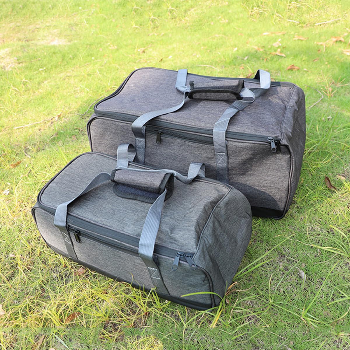 Ciieeo Borsa da Campeggio Oxford Compatta per Fornello Elettrico Scomparto per Pentole, per Lavoro e Viaggi All'aperto