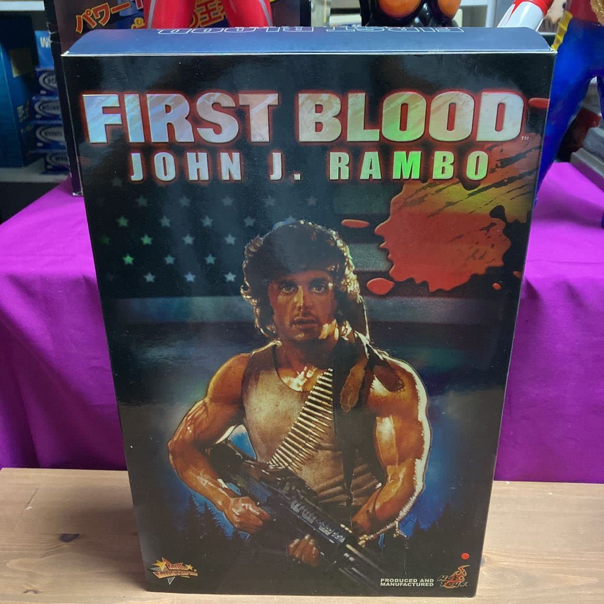 HOTTOYS ムービーマスターピース ランボー スケール ジョン.J.ランボー