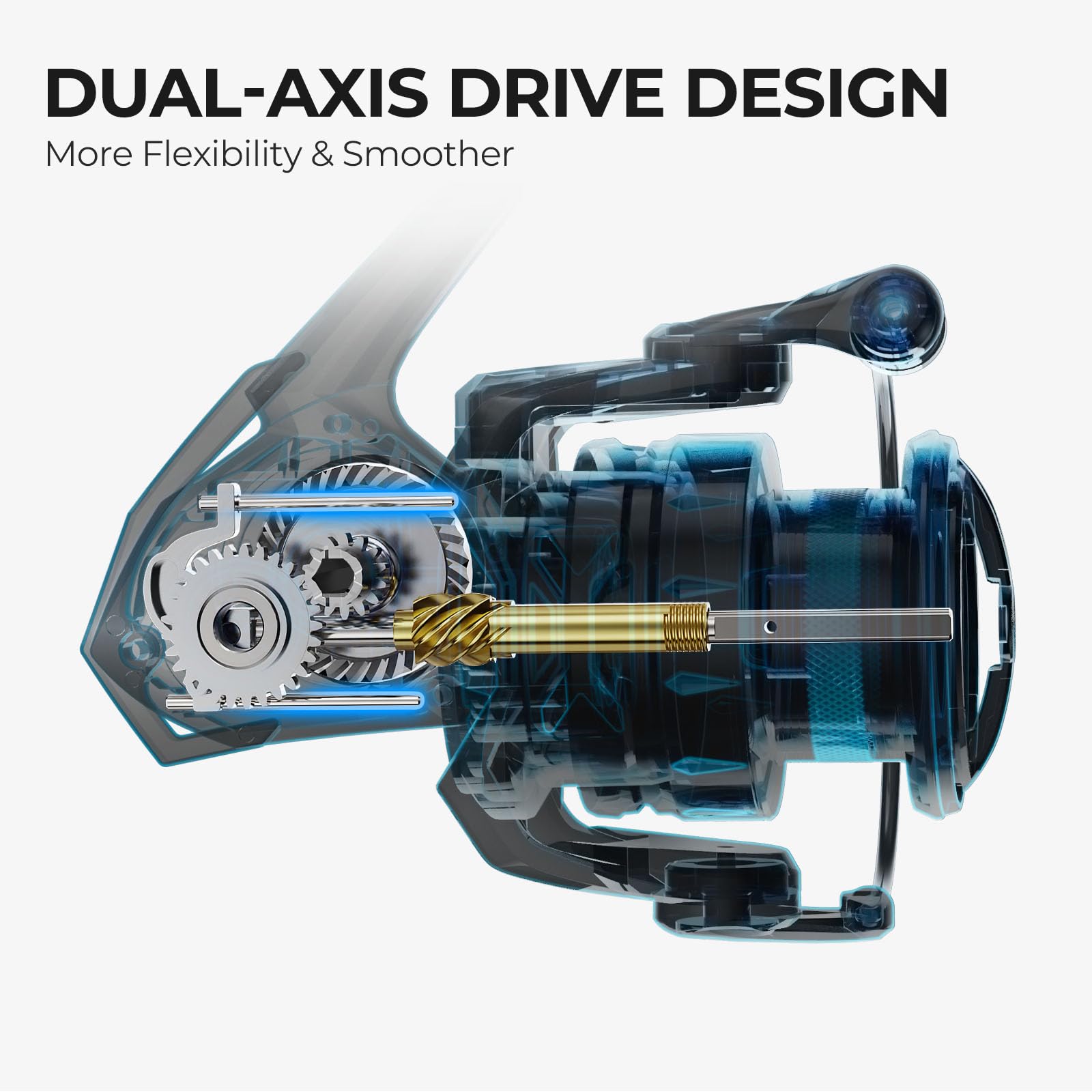 Lightweight Piscifun Carbon XT Spinning Reel 2000 - View #2