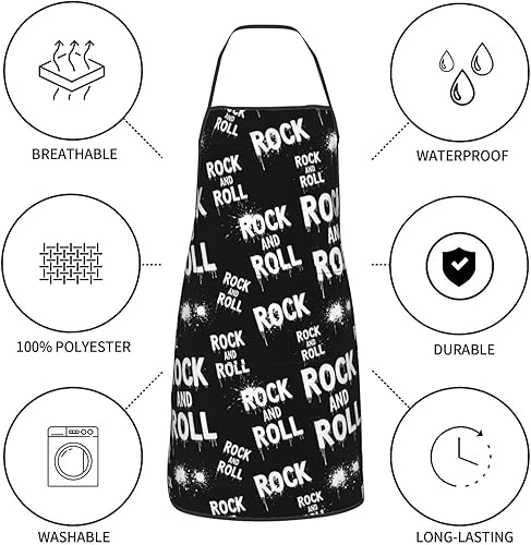 Miniatura 6 de Delantal de regalo de Navidad para mamá, divertido delantal de cocina con diseños festivos