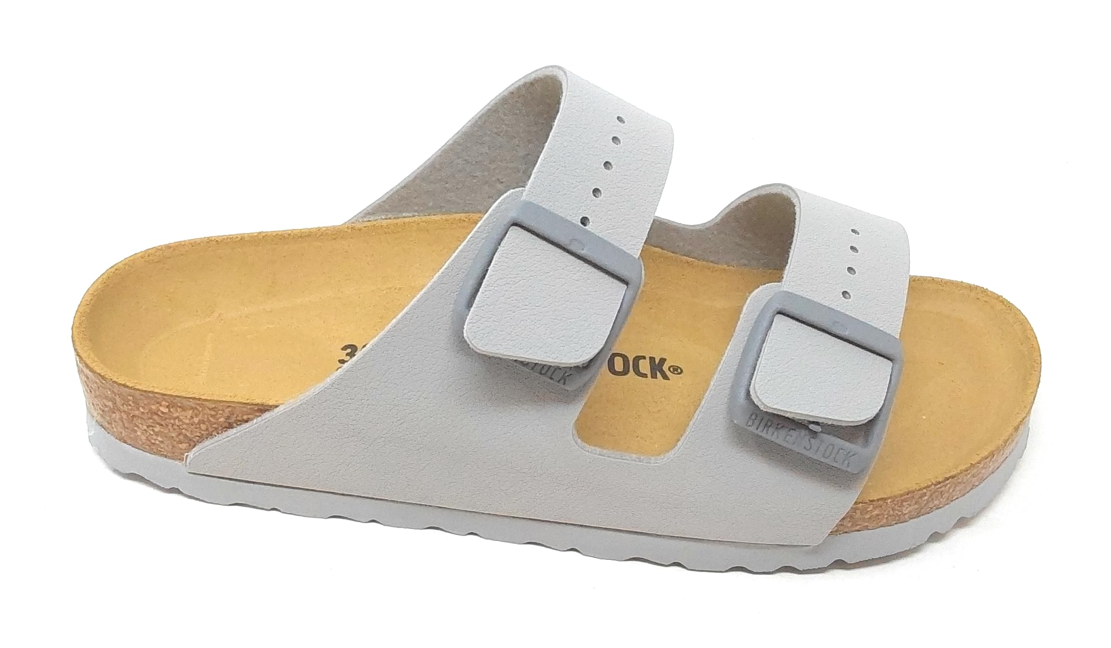 Birkenstock Unisex Arizona BS Birko-Flor Stone Coin Sandalen 39 EU