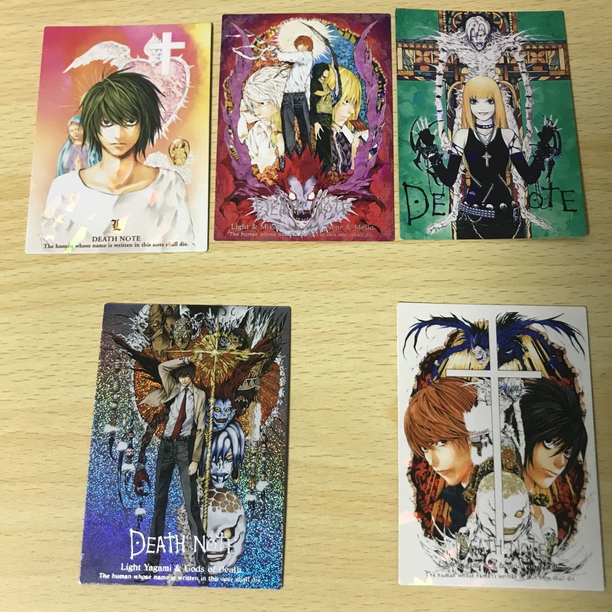 Amazon.co.jp: デスノート DEATHNOTE カード セミコンプ まとめ SR R