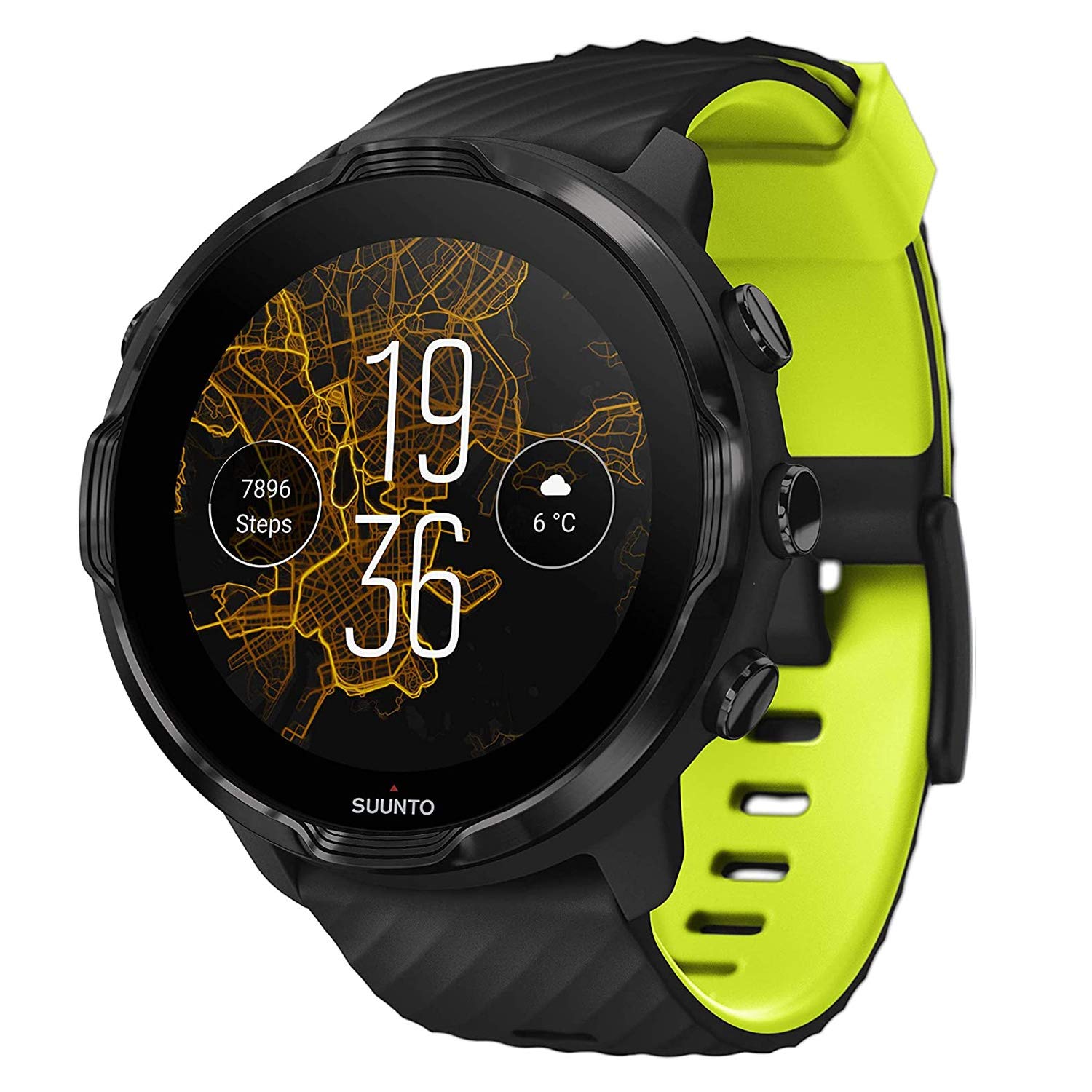 SUUNTO7　スント7【美品】 Amazon | スント(SUUNTO) スント セブン(SUUNTO 7) ブラックライム