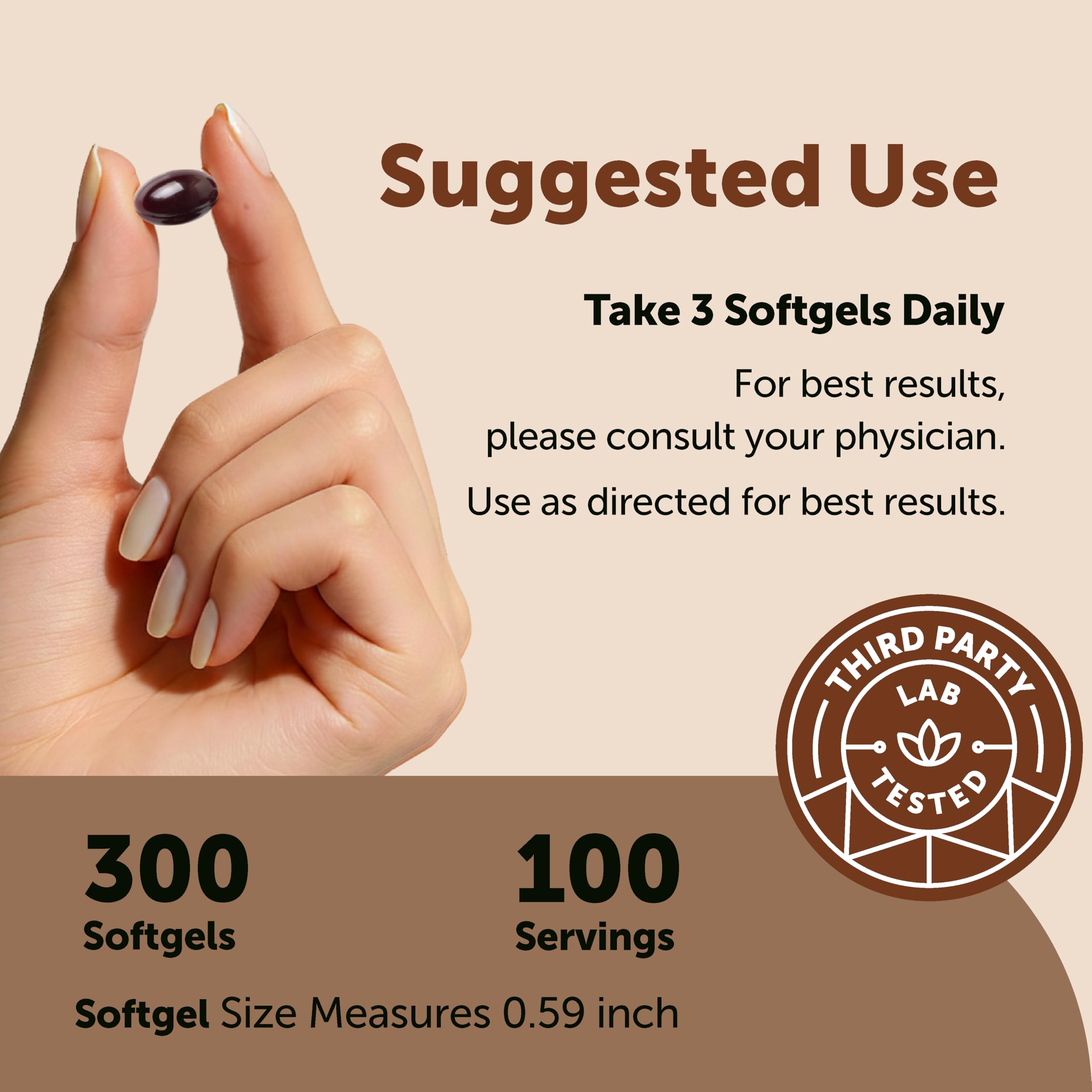 Micro Ingredients Ceylon Cinnamon, 300 Softgels, Made with MCT Oil — Amazon image 4