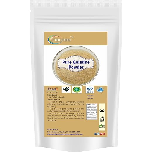 Neotea Pure Gelatin Powder 200 GM
