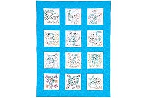 Jack Dempsey Needle Art Nursery Quilt Blocks: Patterns 1,2,3