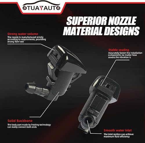 Vista 43 de OTUAYAUTO boquillas universales para lavadora