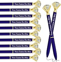 Vista 71 de Bolígrafos de diamantes con cristal personalizado dorado personalizado con nombre grabado a granel bolígrafos de metal personalizados bolígrafos