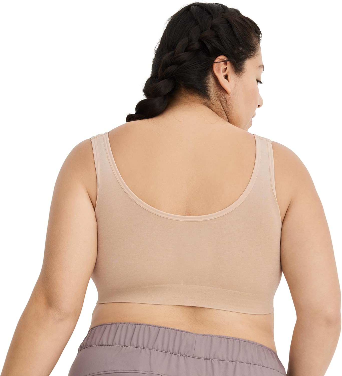 Jockey Women's Bra Seamfree Back Smoothing Bralette - Image 2