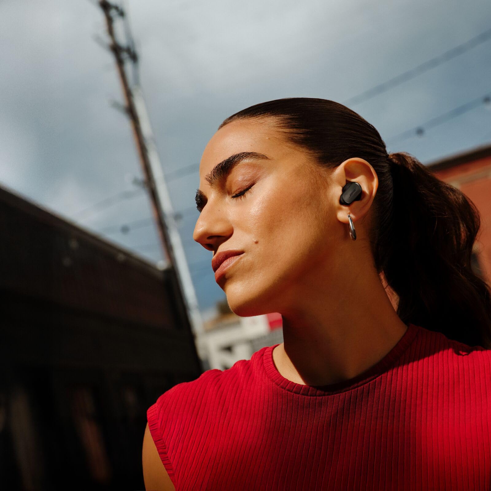 Bose New QuietComfort Ultra Bluetooth Earbuds (2nd Gen), Wireless Noise Cancelling Earbuds, Up to 6 Hours Battery, IPX4 Rating, Immersive Audio, Deep Bass, Black