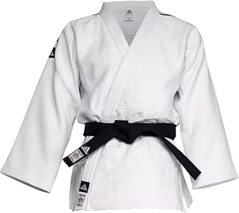 adidas Judo Gi Uniform Suit Jacket, IJF Approved, For Men Women Kids, 750G, Polycotton, Belt Not Included, Slim or Standard Cut, Sizes 155 – 200cm. Note Jacket Only