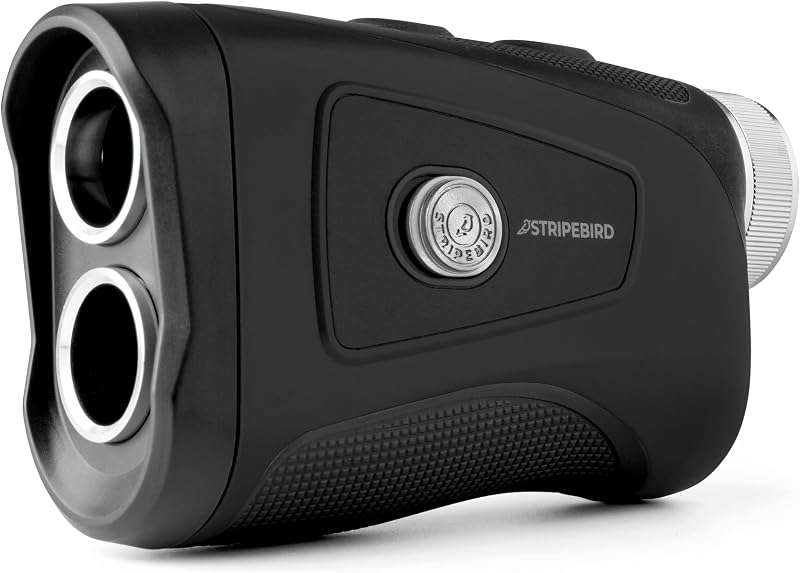 Pro Tour Golf Rangefinder with Slope - Range Finder Golf with Ultra-Strength Magnet - Laser Rangefinder with Slope Technology & Flag Pole Lock Vibration - Golf Range Finder