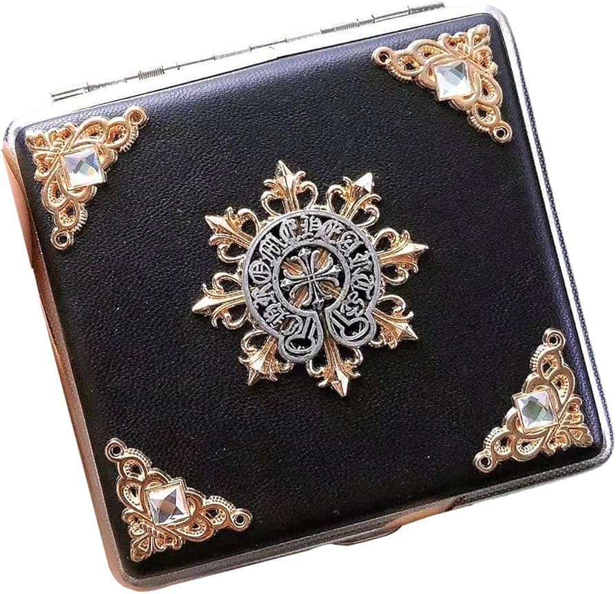 Amazon | クロムハーツ タバコケース シガレットケース 20本収納 55mm