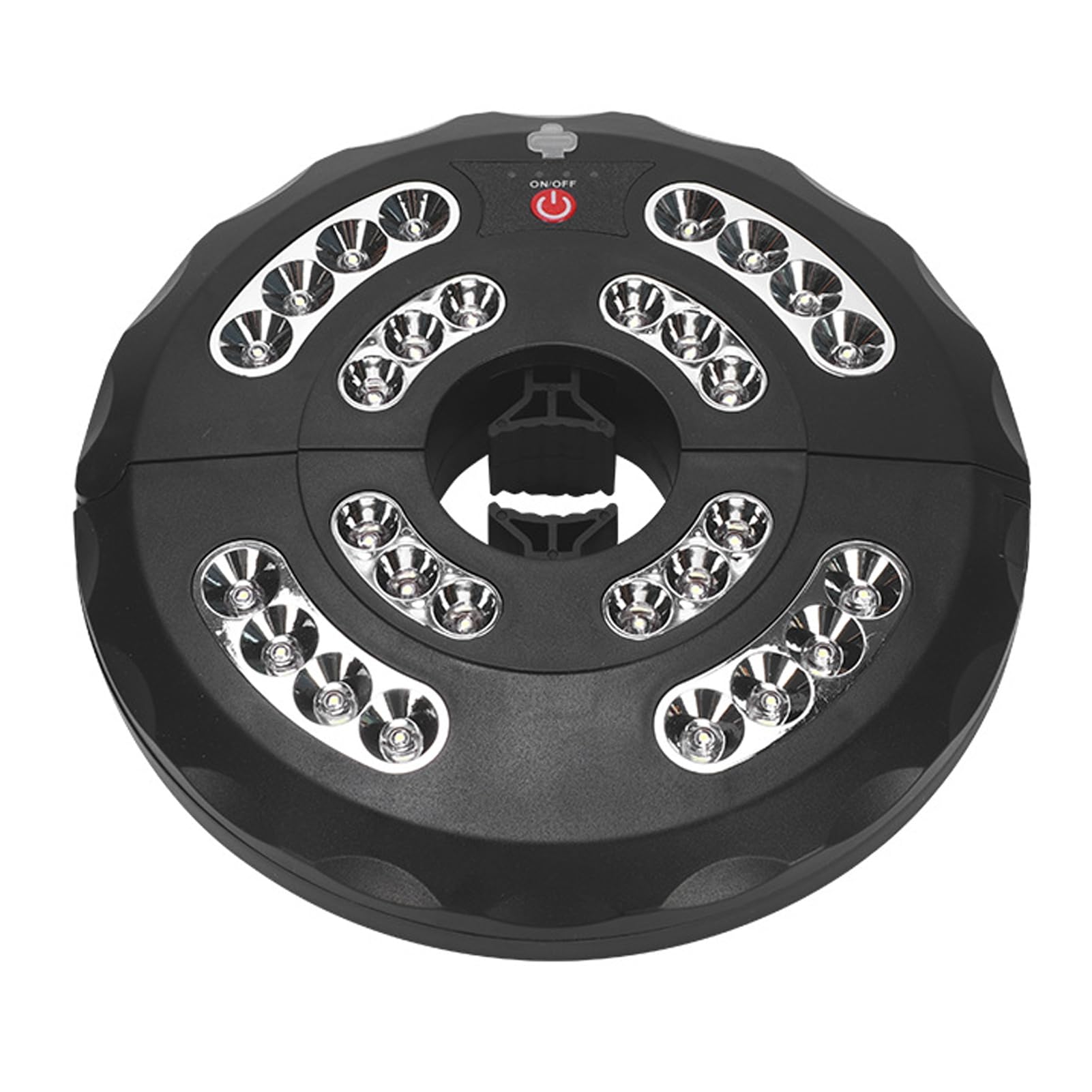 Lampada per ombrellone da patio, display di potenza, super luminosa, Type-C ricaricabile, lampada da tenda da campeggio, per esterni, giardino, cortile, patio, palo per ombrellone, luce a LED