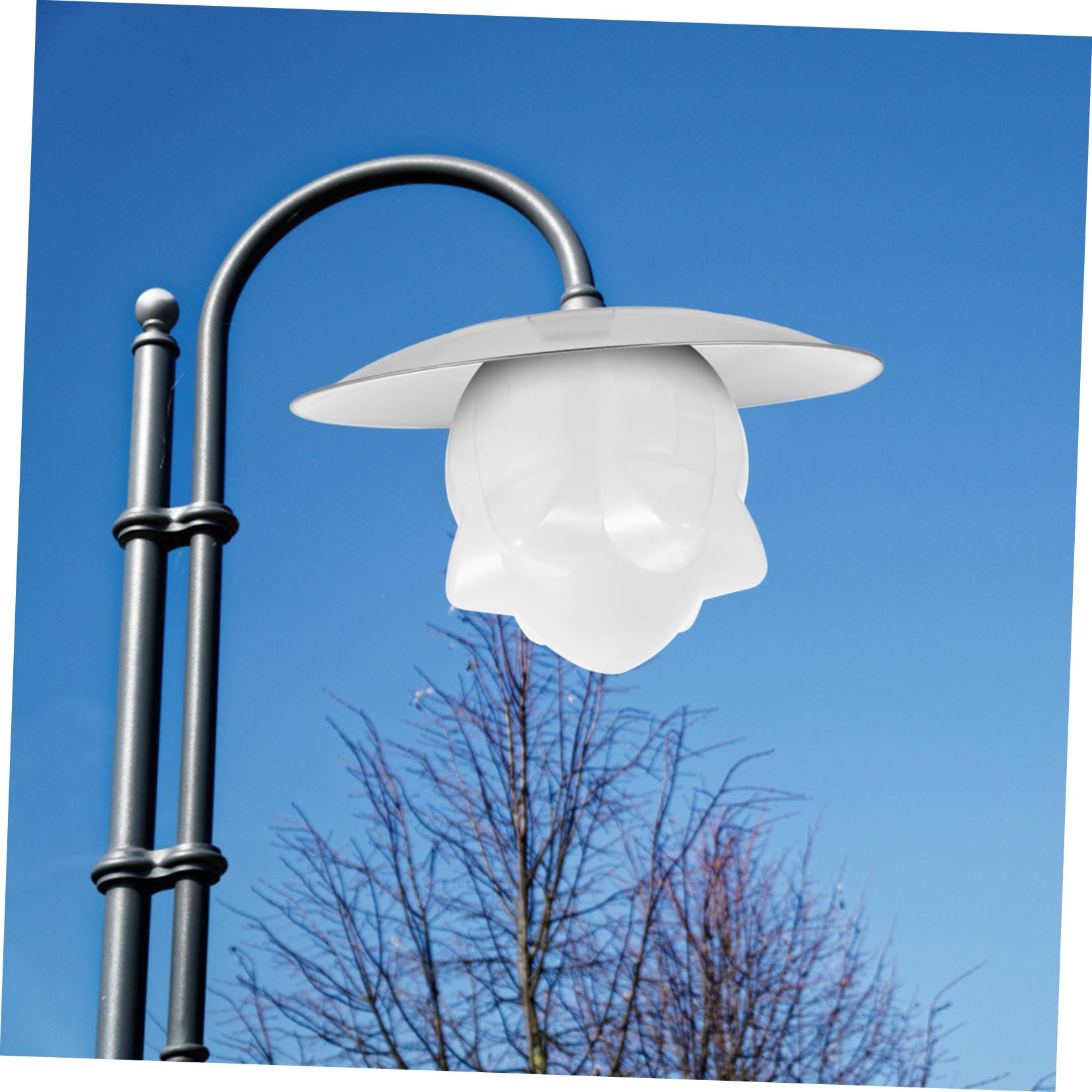 CIYODO Outdoor Post Light Accessories Stainless Steel Cover Replacement for Light Shades