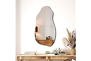 Irregular Asymmetrical Wall Mirror