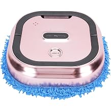 Focket Robot Vacuum and Mop Combo, Household Electric Sweeping Robotic Robot Grimace Silent Working with Multifunctional Automatic Robotic Height 2.8 Inch with