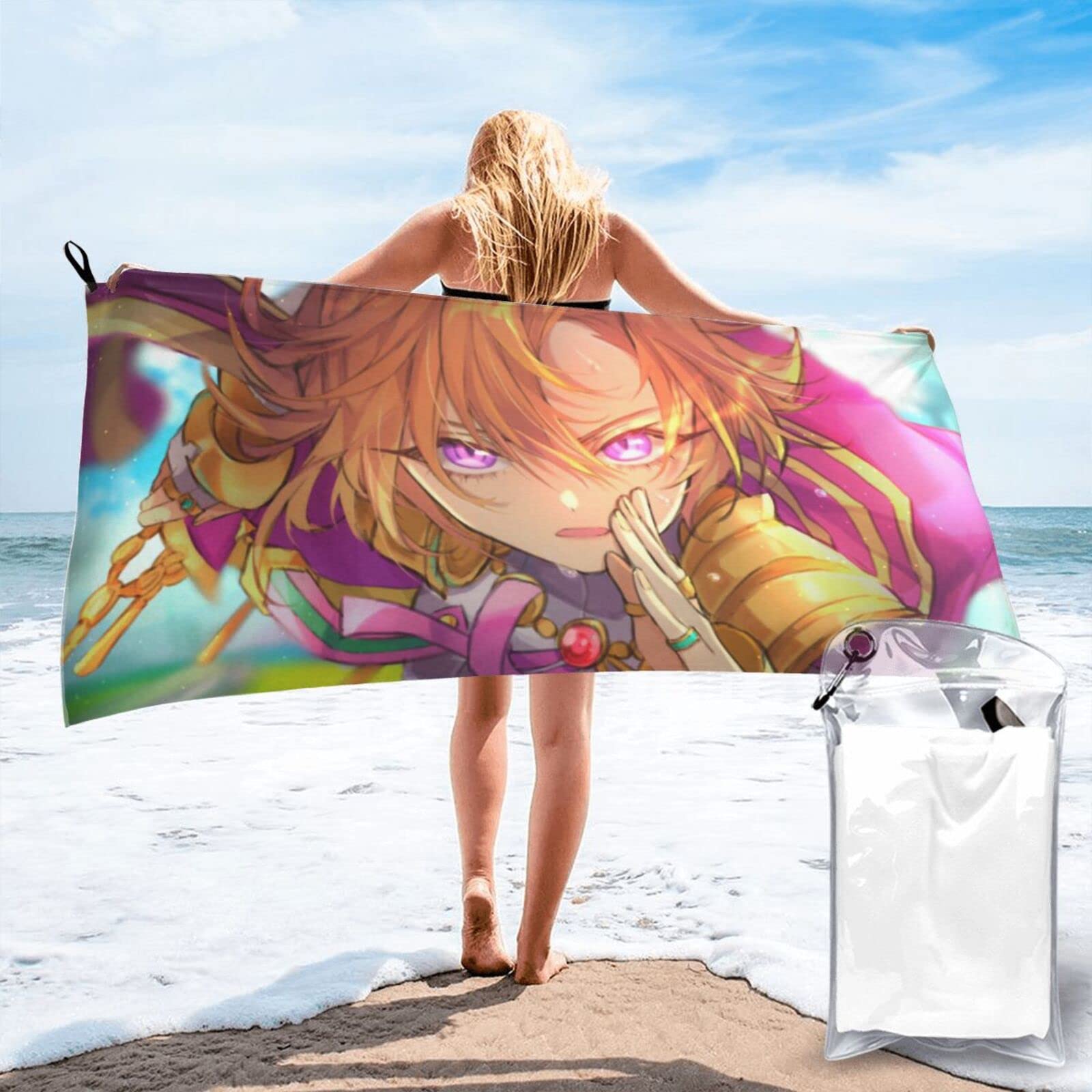 Amazon｜ウマ娘 バスタオル マイクロファイバー 吸水 速乾 耐久性