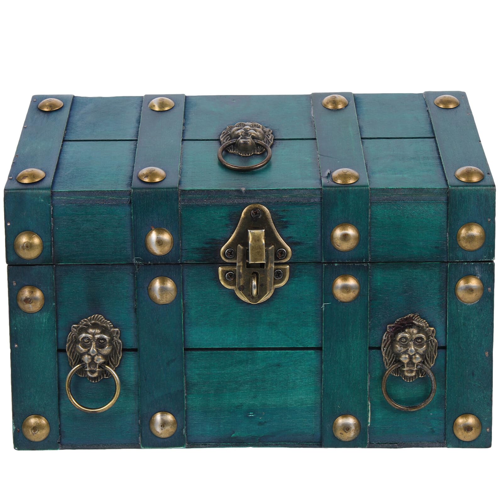 Boîte de rangement chic VILLCASE en bois rétro écrin précieux compact