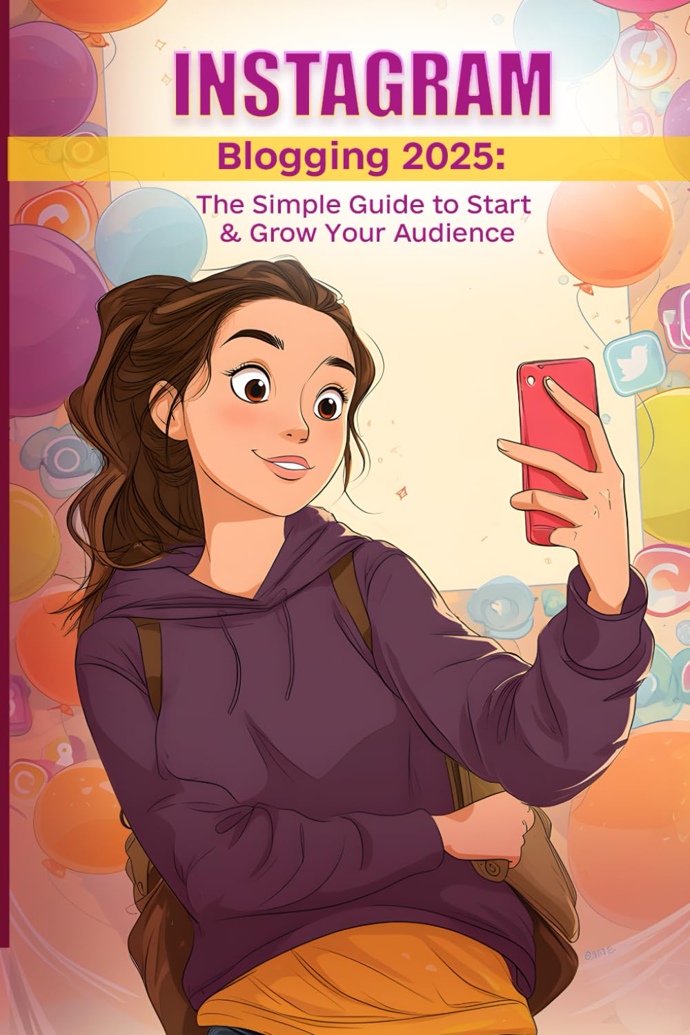 Instagram Blogging 2025: The Simple Guide to Start & Grow Your Audience + 250 Viral Hook Templates: simple instructions on how to get started on instagram