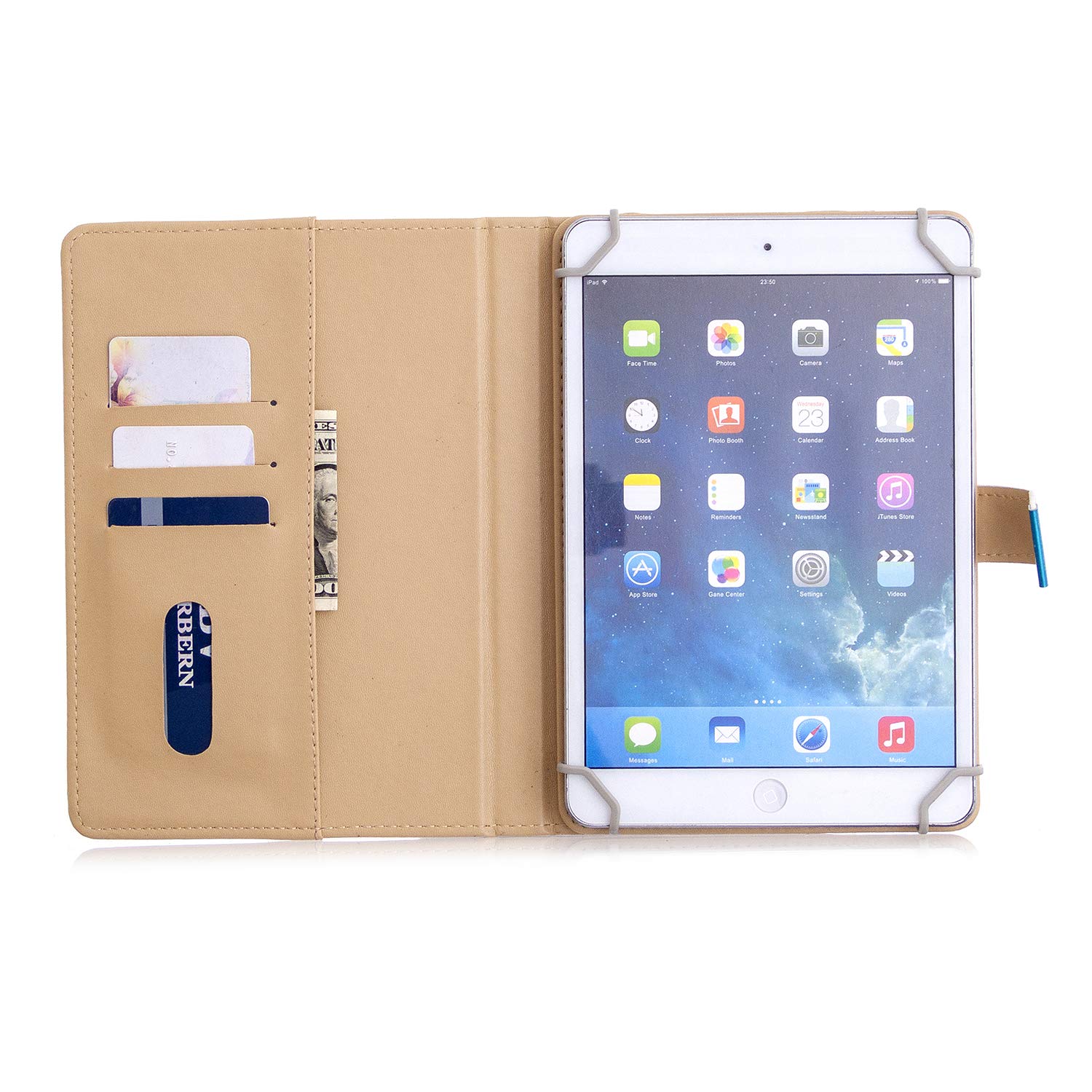 WDSUN Case For 9 To 10.5 Inch Tablet, Folio Protective Cover For YOTOPT 10.1 Inch, Huawei MediaPad T3 T5 10, Samsung Tab A 10.1/Tab E 9.6, Asus ZenPad 10, Lenovo TB-X103F, Monkey - View #14