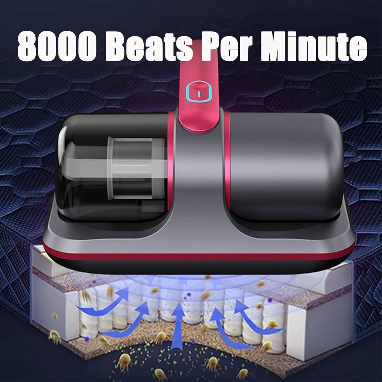 Handheld Vacuum, UV Handheld Vacuum by Isterilize, UV Vacuum Cleaner Handheld,Bed Vacuum Cleaner Mattress Vacuum, Bed Cleaner Machine Deep Cleaner