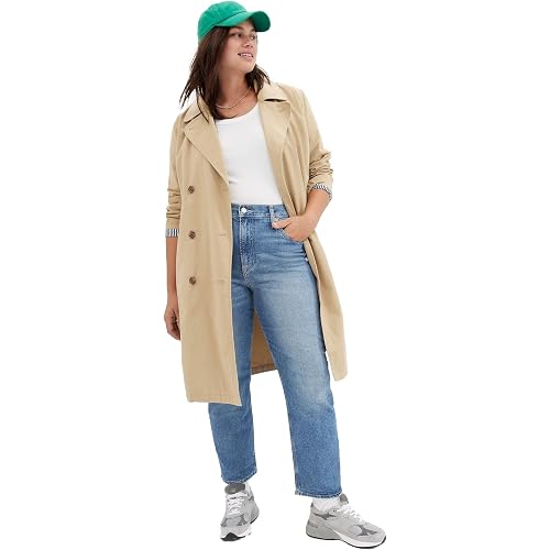 GAP Women's High Rise Straight Fit Denim Jeans