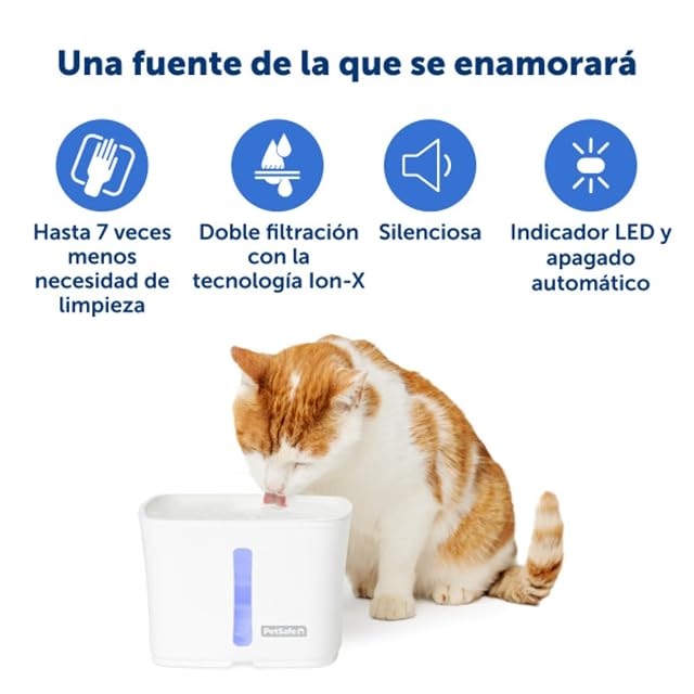 Foto 4 de 8 de Fuente para Mascotas Viva de PetSafe, Gatos y Perros pequeños: 1,8 l/64 oz