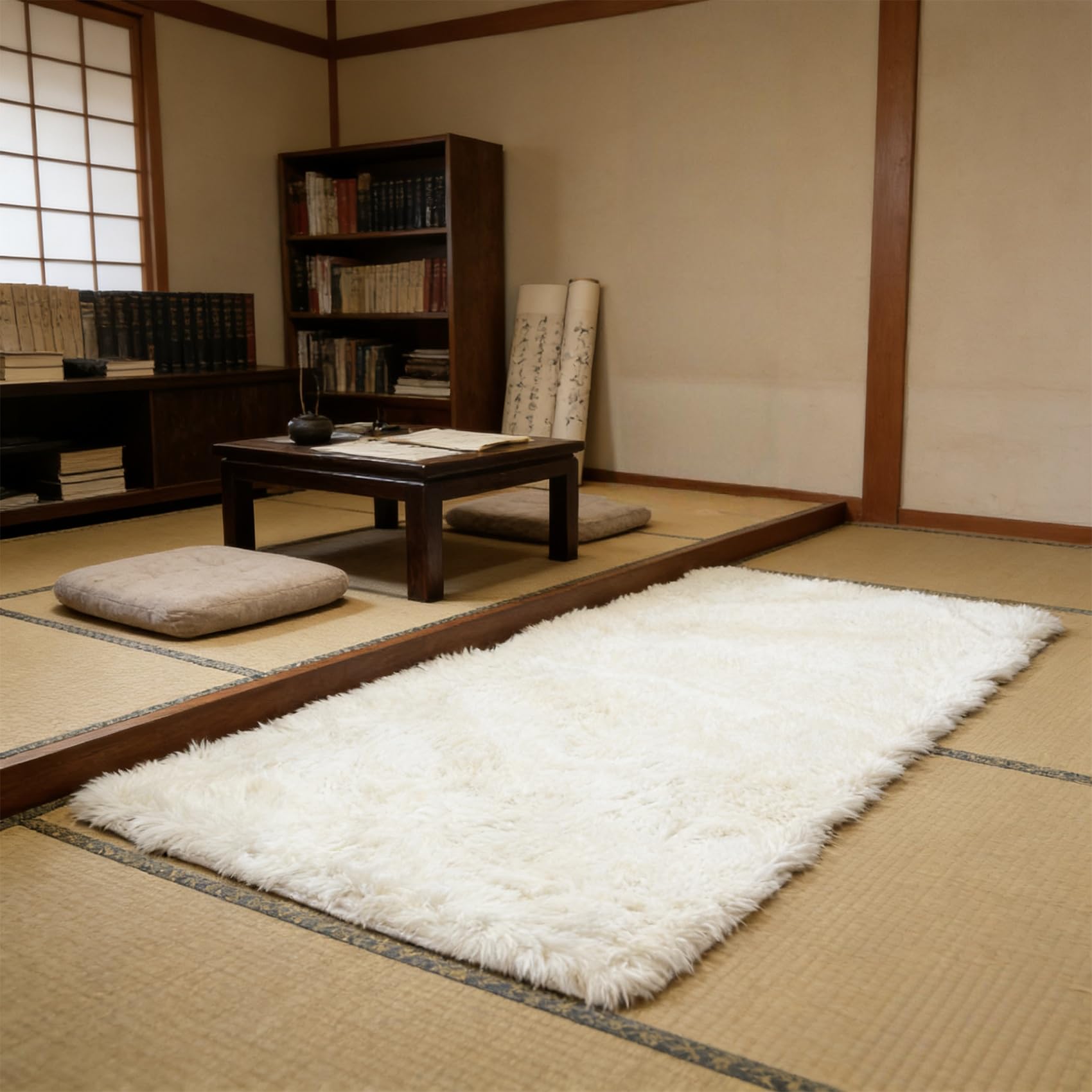 Tapis de salon antidérapant et facile à entretenir pour votre intérieur