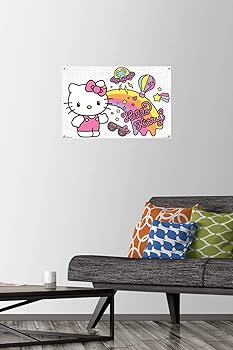 ●激レア●レインボーキティ ワイドリメイクテープ10cm幅20m巻 ハローキティ ○激レア○レインボーキティ ワイドリメイクテープ10cm幅20m巻