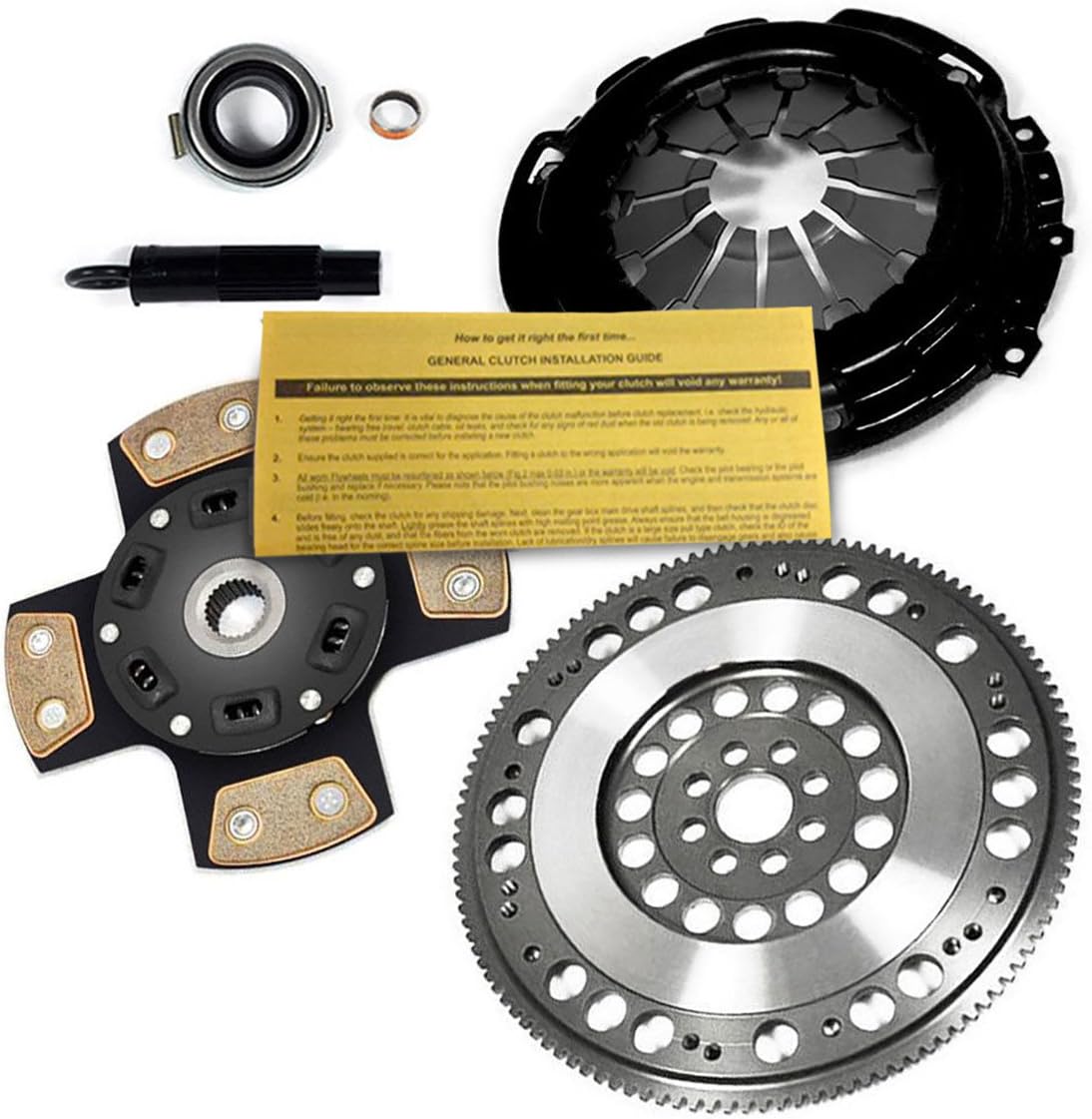 EFT STAGE 5 CLUTCH & FLYWHEEL KIT FOR (SPRUNG) RSX CIVIC Si