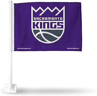 NBA Rico Industries Car Flag including Pole, Sacramento Kings