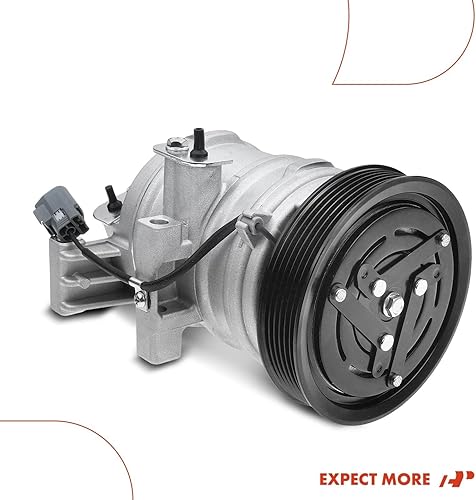 Miniatura 9 de A-Premium Compresor de AC con embrague compatible con Mazda 3 2.3L 2007-2009, 6 2.3L 2006-2007, turboalimentado