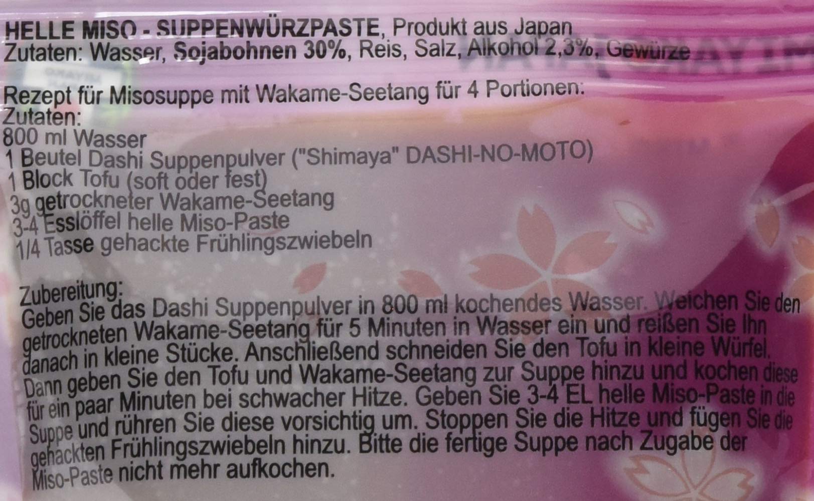 Miyako Miso-Suppenpaste, hell, 10er Pack (10 x 150 g)