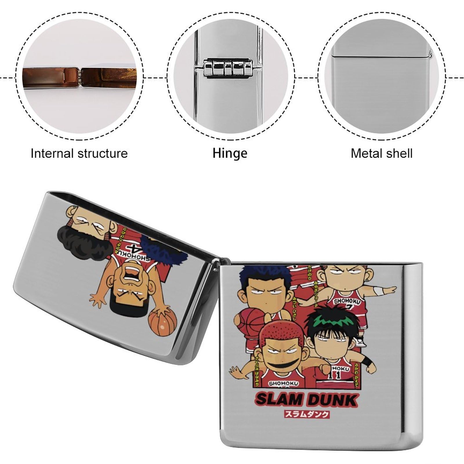 Amazon.co.jp: ライターケース スラムダンク ZIPPO兼用ケース ジッポ