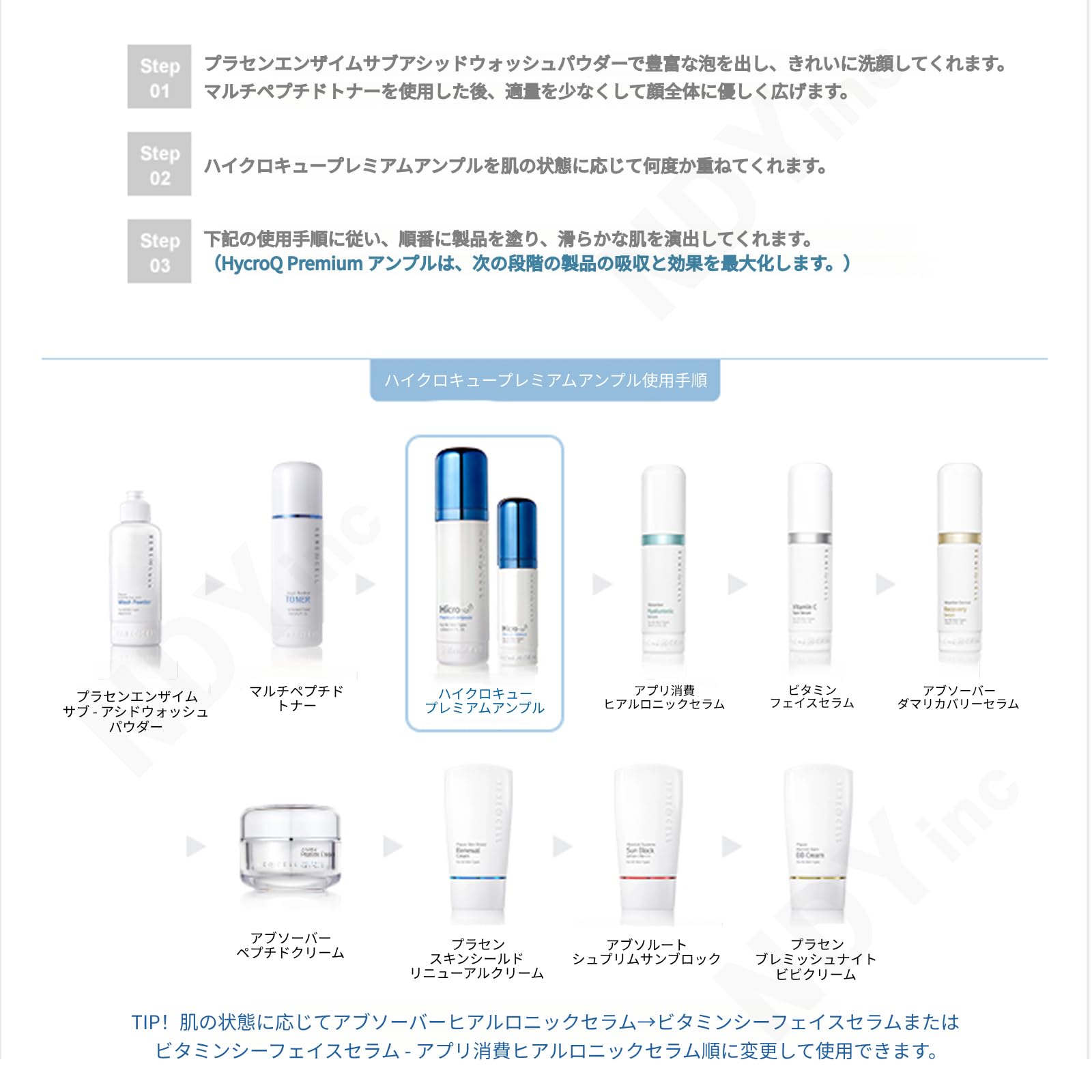Amazon | ルネセル [Rene Cell] ハイクロキュープレミアムアンプル