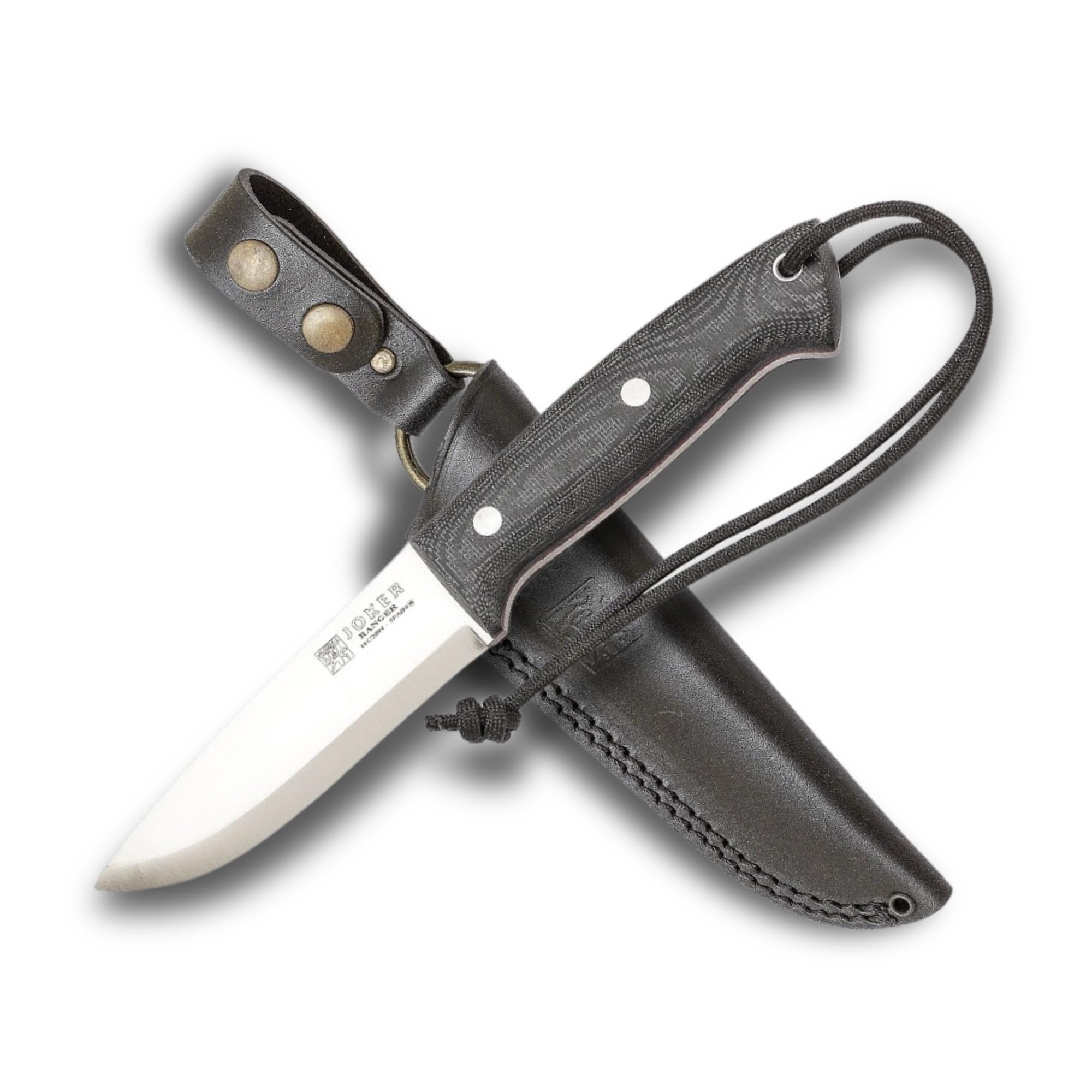 Amazon.com: Joker Ranger CM143-P Bushcraft Knife, 4.33 in 14C28N